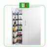 Giá Tủ Khô Chia Ngăn 6 Tầng Nan Dẹp Inox SUS 304 (Cánh Mở Quay)