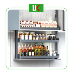 Kệ nâng hạ gia vị điện